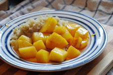 Honey & Sriracha Rutabaga Sautee