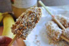 Lehua Peanut Butter Banana Pops