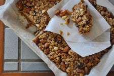 Chewy Granola Bars w/ Honey