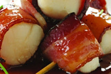 Apple & Bacon Scallop Skewers