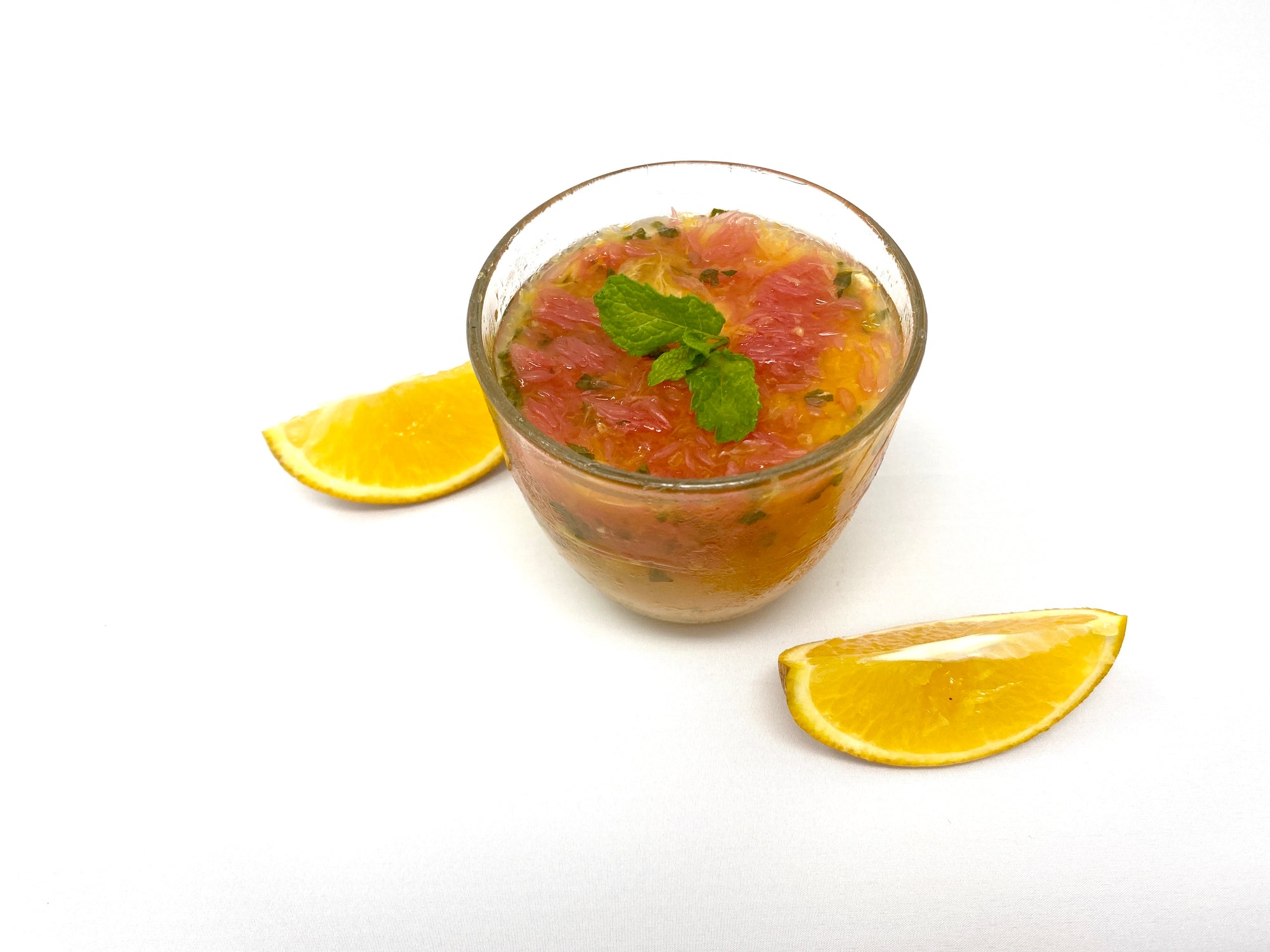 Citrus honey aspic