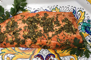 Baked Honey Lime Salmon