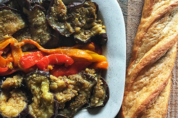Spicy Honey Eggplant