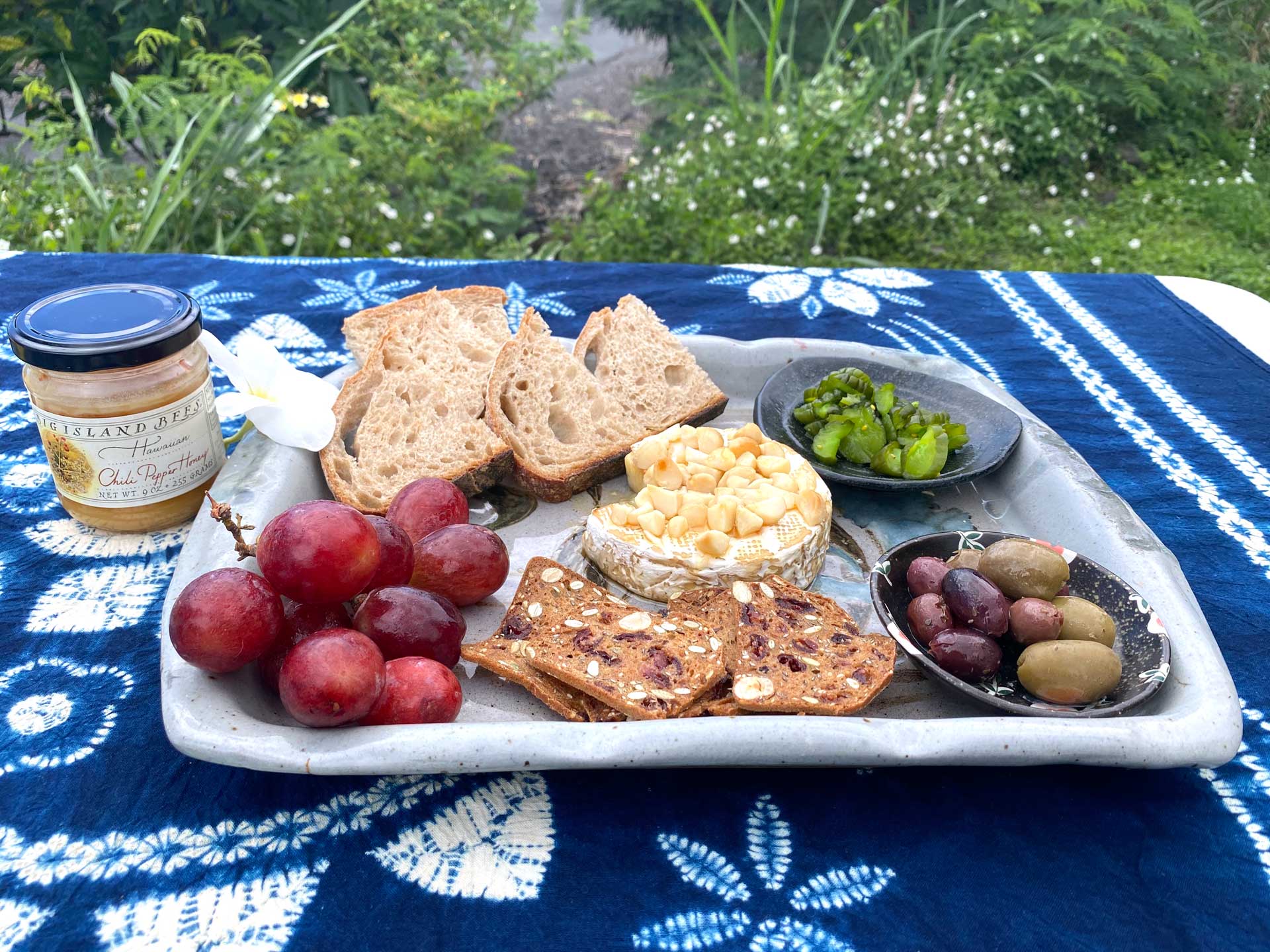 Camembert with Chili Pepper Honey Pupu Platter