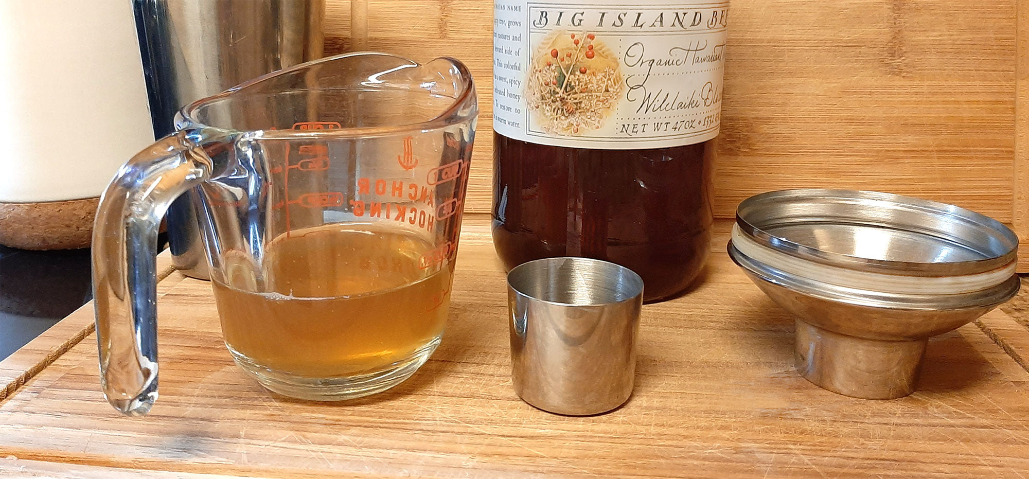 raw honey syrup for cocktails