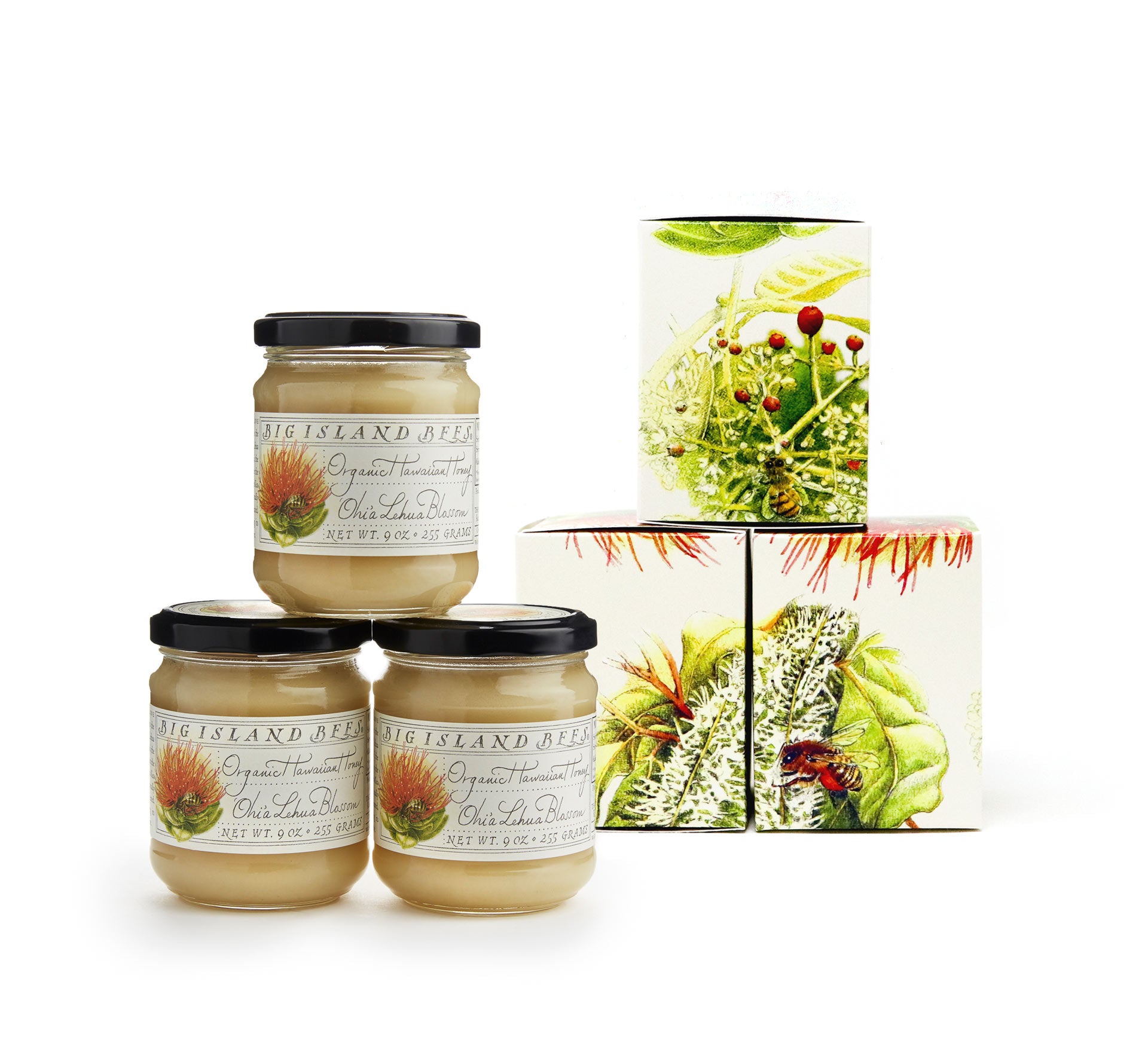 lehua honey and gift boxes