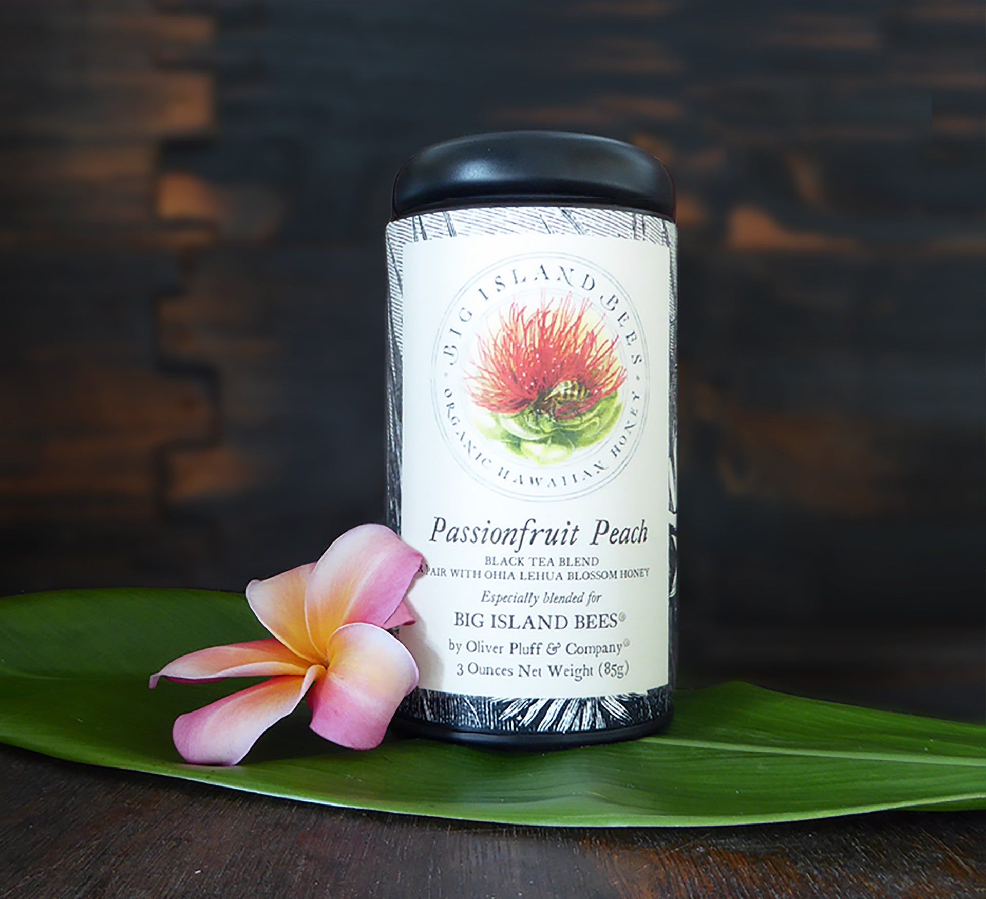 passionfruit peach black tea blend