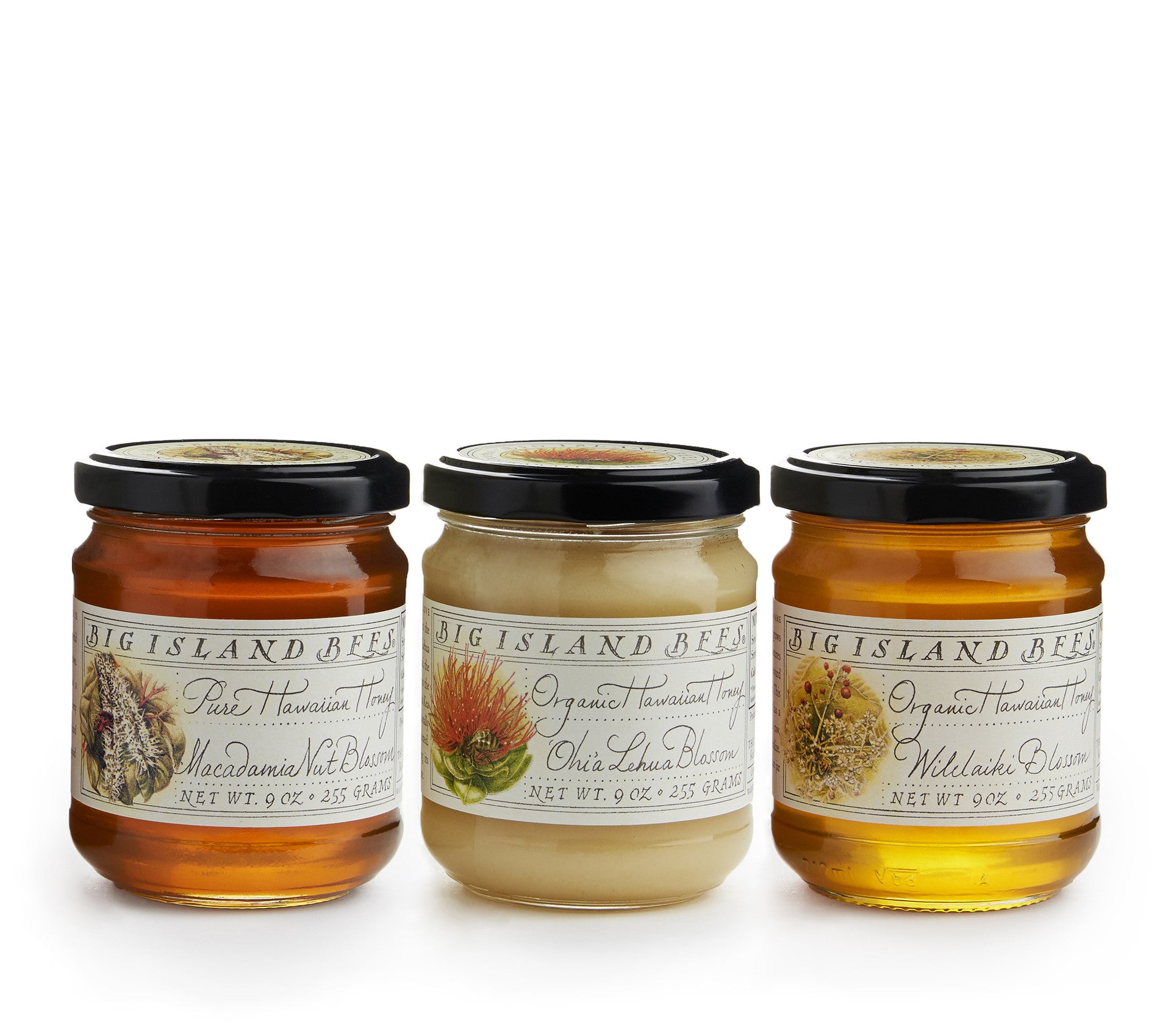 raw Hawaiian honey sampler