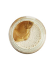 pure unprocessed crystalized spreadable honey mixed with cinnamon